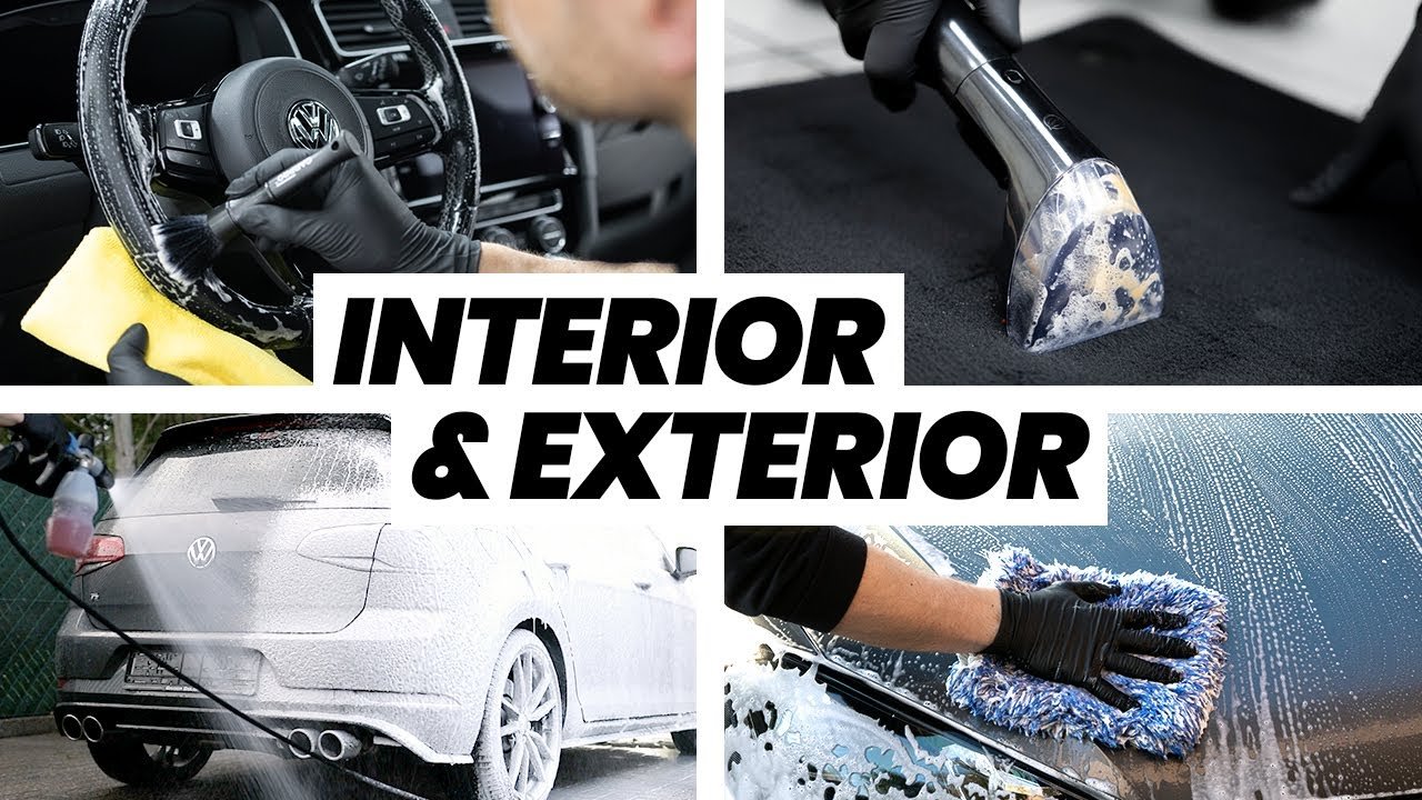 Exterior + interior wash (one-time)